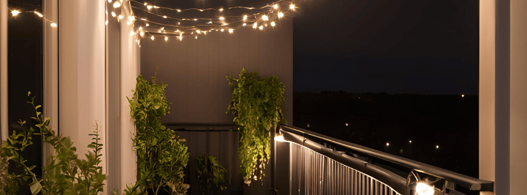  Jak oświetlić mały balkon w bloku?